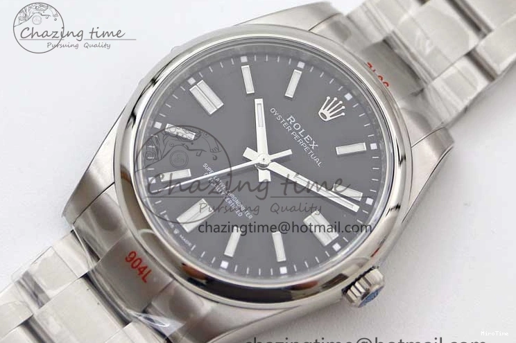 MiroTime 0505 Timeless Oyster Perpetual 41mm 124300 EWF 1:1 Best Edition 904L Steel Black Dial on SS Bracelet A 2192